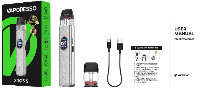 Contenu du kit Vaporesso XROS 5